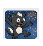 花火スカンクのきらめきナイト@SFW（個別スタンプ：11）