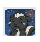 花火スカンクのきらめきナイト@SFW（個別スタンプ：17）
