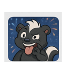 花火スカンクのきらめきナイト@SFW（個別スタンプ：22）