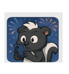 花火スカンクのきらめきナイト@SFW（個別スタンプ：24）