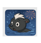 花火スカンクのきらめきナイト@SFW（個別スタンプ：25）