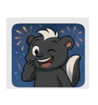 花火スカンクのきらめきナイト@SFW（個別スタンプ：26）