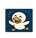 花火のアヒル@SFW（個別スタンプ：1）