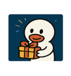 花火のアヒル@SFW（個別スタンプ：10）