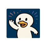 花火のアヒル@SFW（個別スタンプ：25）