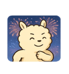 花火のアルパカ@SFW（個別スタンプ：2）