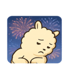 花火のアルパカ@SFW（個別スタンプ：3）