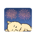 花火のアルパカ@SFW（個別スタンプ：5）