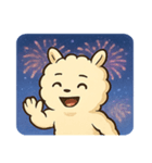 花火のアルパカ@SFW（個別スタンプ：6）