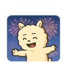 花火のアルパカ@SFW（個別スタンプ：7）