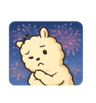花火のアルパカ@SFW（個別スタンプ：8）