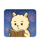 花火のアルパカ@SFW（個別スタンプ：12）