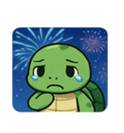 花火ウミガメ@SFW（個別スタンプ：3）