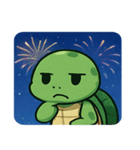 花火ウミガメ@SFW（個別スタンプ：7）
