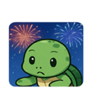 花火ウミガメ@SFW（個別スタンプ：8）