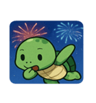 花火ウミガメ@SFW（個別スタンプ：11）