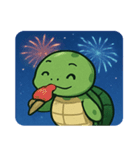 花火ウミガメ@SFW（個別スタンプ：18）