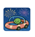 花火ウミガメ@SFW（個別スタンプ：19）