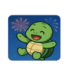 花火ウミガメ@SFW（個別スタンプ：21）