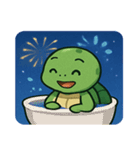 花火ウミガメ@SFW（個別スタンプ：22）