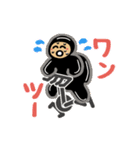 カメ吉とくるまるちゃん7【動く】（個別スタンプ：2）