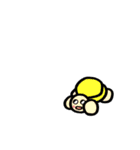 カメ吉とくるまるちゃん7【動く】（個別スタンプ：19）