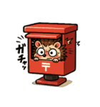 ビビりハリネズミ＊ピリ日常スタンプ3（個別スタンプ：3）