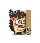 ビビりハリネズミ＊ピリ日常スタンプ3（個別スタンプ：19）