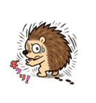 ビビりハリネズミ＊ピリ日常スタンプ3（個別スタンプ：24）
