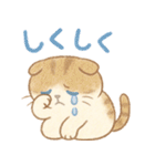 ふわもこスコティッシュフォールドの日常（個別スタンプ：2）