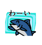 動く！カラフル海の生き物（個別スタンプ：6）