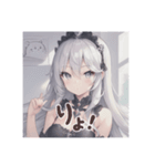 擬人化シリーズですが？silver様ver.（個別スタンプ：1）