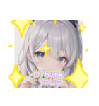 擬人化シリーズですが？silver様ver.（個別スタンプ：4）