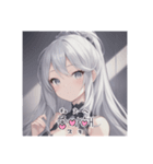 擬人化シリーズですが？silver様ver.（個別スタンプ：8）
