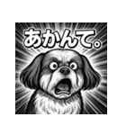 大迫力！オモシロシーズー！（個別スタンプ：12）