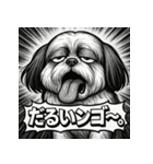 大迫力！オモシロシーズー！（個別スタンプ：39）