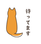 ある柴犬のスタンプ（個別スタンプ：7）