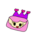 家族連絡用〜姪姫画伯①〜（個別スタンプ：1）