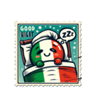 かわいいイタリア国旗（個別スタンプ：2）