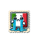 かわいいイタリア国旗（個別スタンプ：7）