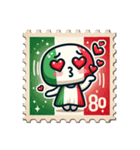 かわいいイタリア国旗（個別スタンプ：8）