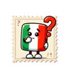 かわいいイタリア国旗（個別スタンプ：10）