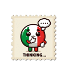 かわいいイタリア国旗（個別スタンプ：11）