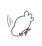 白マメインコのまったりライフ（個別スタンプ：4）