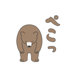 やる気のないヒグマ3【日常編2】（個別スタンプ：4）