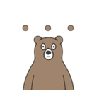 やる気のないヒグマ3【日常編2】（個別スタンプ：29）