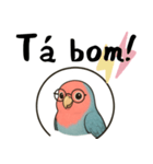 ポルトガル語で挨拶（個別スタンプ：3）