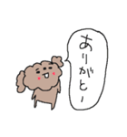 トイプードルは推し活中！！（個別スタンプ：4）