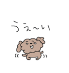 トイプードルは推し活中！！（個別スタンプ：36）