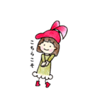 おかっぱバニーちゃん10（個別スタンプ：2）